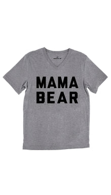 Mama Bear Unisex V-Neck Tee
