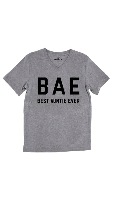 BAE Best Auntie Ever Unisex V-Neck Tee