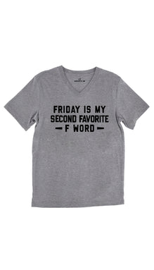 Friday Is My Second Favorite F Word Unisex V-Neck Tee