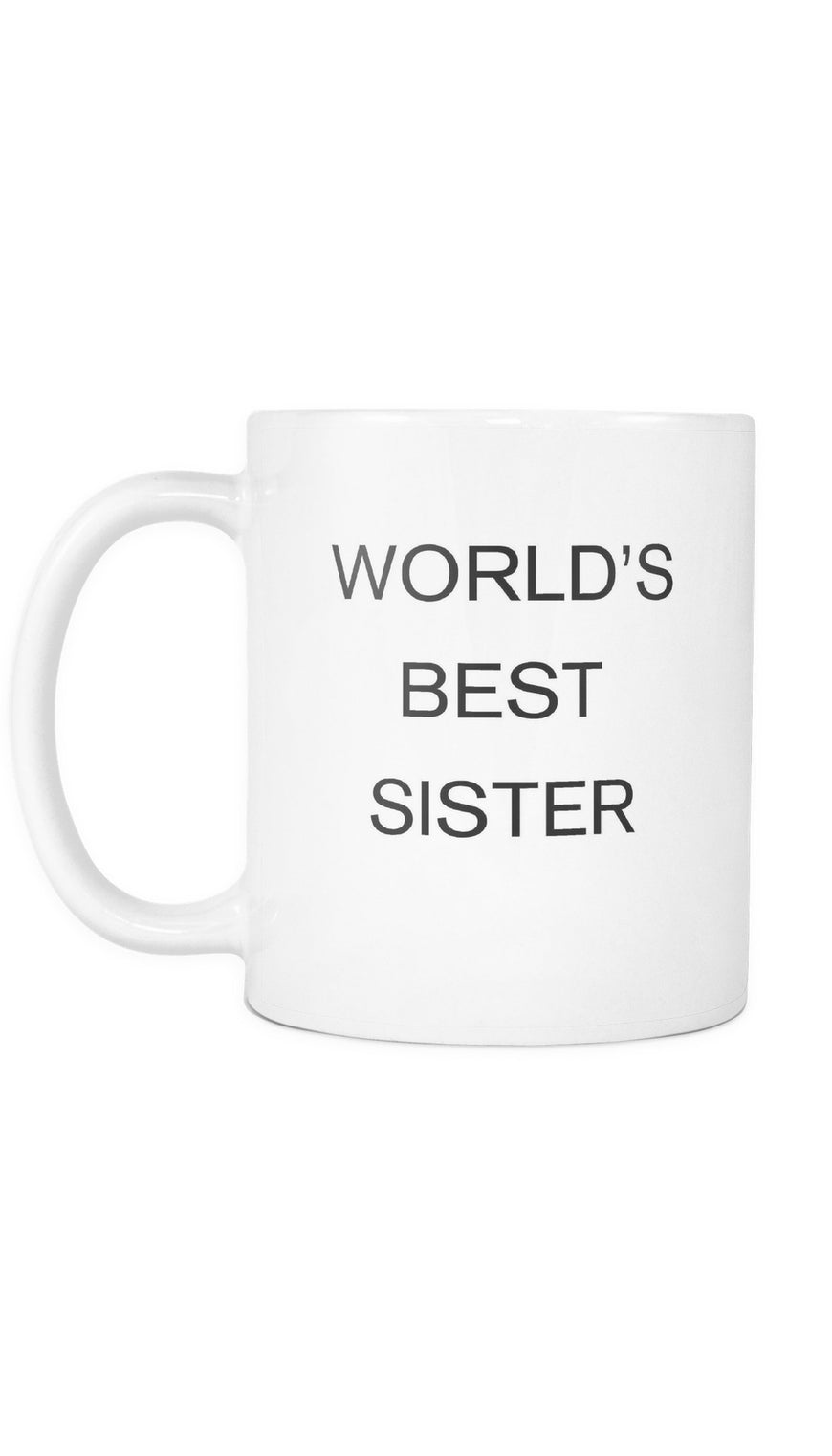 World's Best Sister White Mug | Sarcastic Me