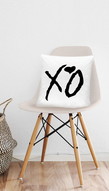 XO Hugs And Kisses Cute Home Throw Pillow Gift | Sarcastic ME