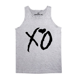 XO Gray Unisex Tank Top | Sarcastic Me