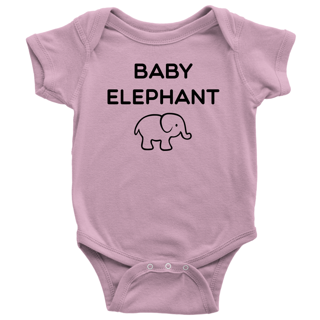 Baby Elephant Infant Onesie