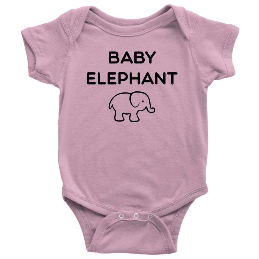 Baby Elephant Infant Onesie