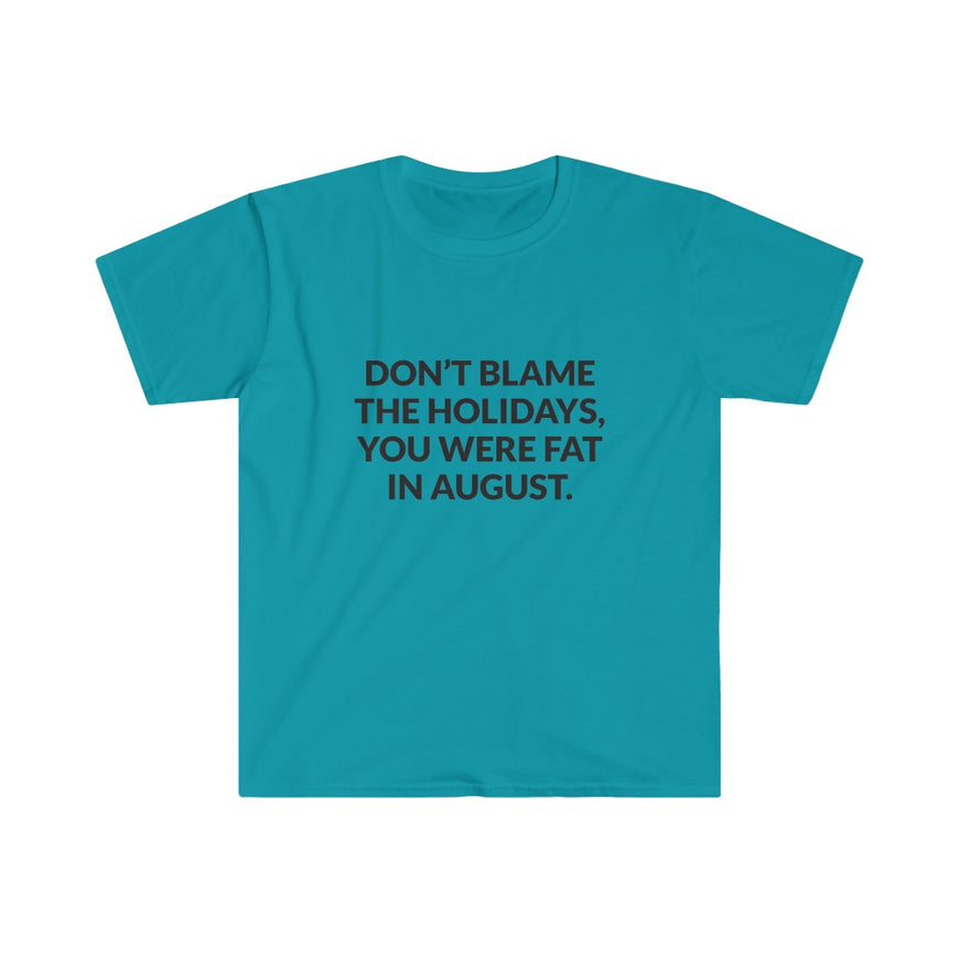 Dont Blame The Holidays T-Shirt
