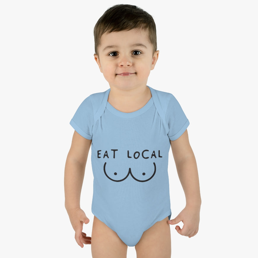 Eat Local Infant Onesie