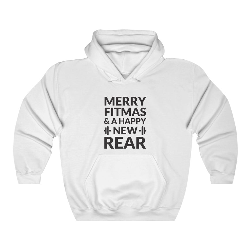Merry Fitmas Hooded Sweatshirt