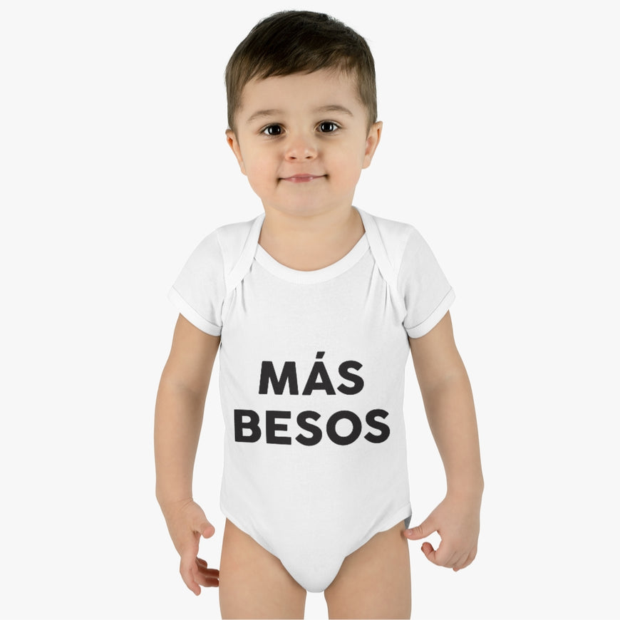 Mas Besos Infant Onesie