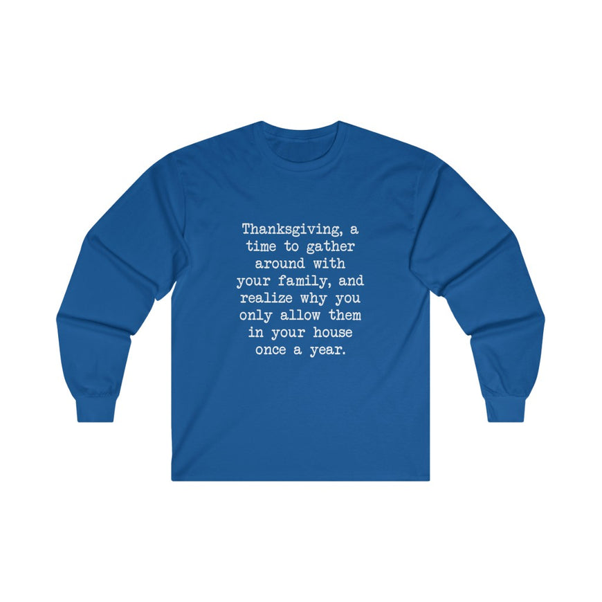 Thanksgiving Gathering Long Sleeve Tee