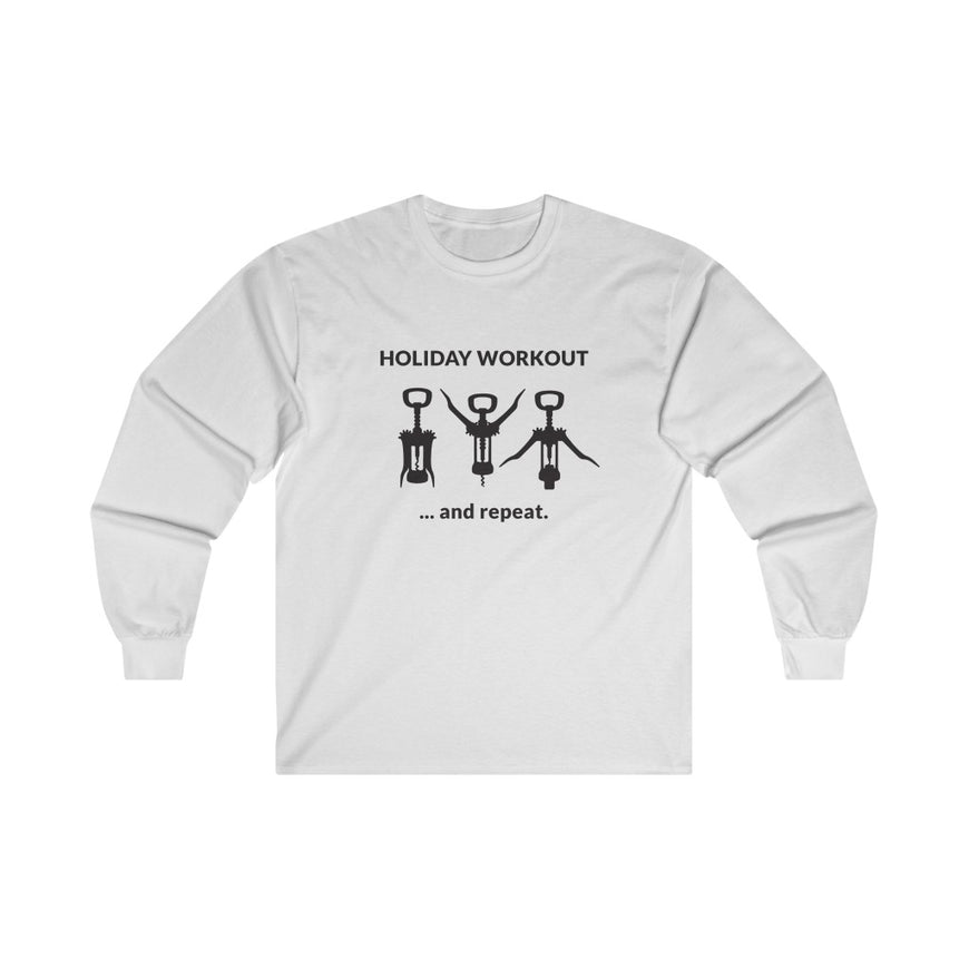 Holiday Workout Long Sleeve Tee