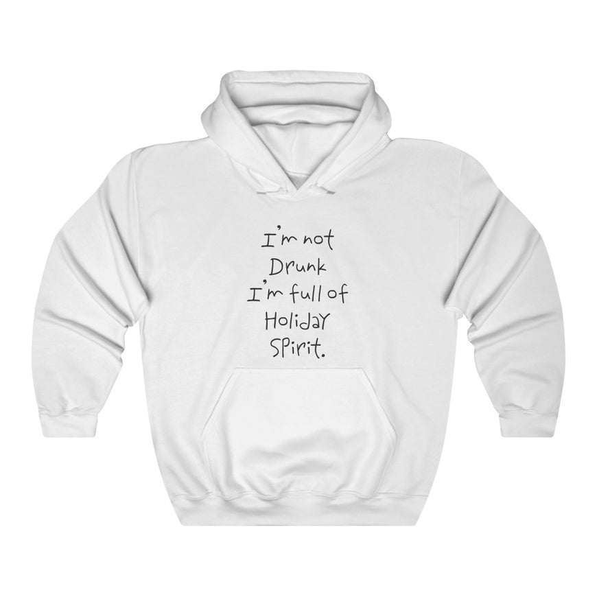 Full Of Holiday Spirit Hooded Sweatshirt