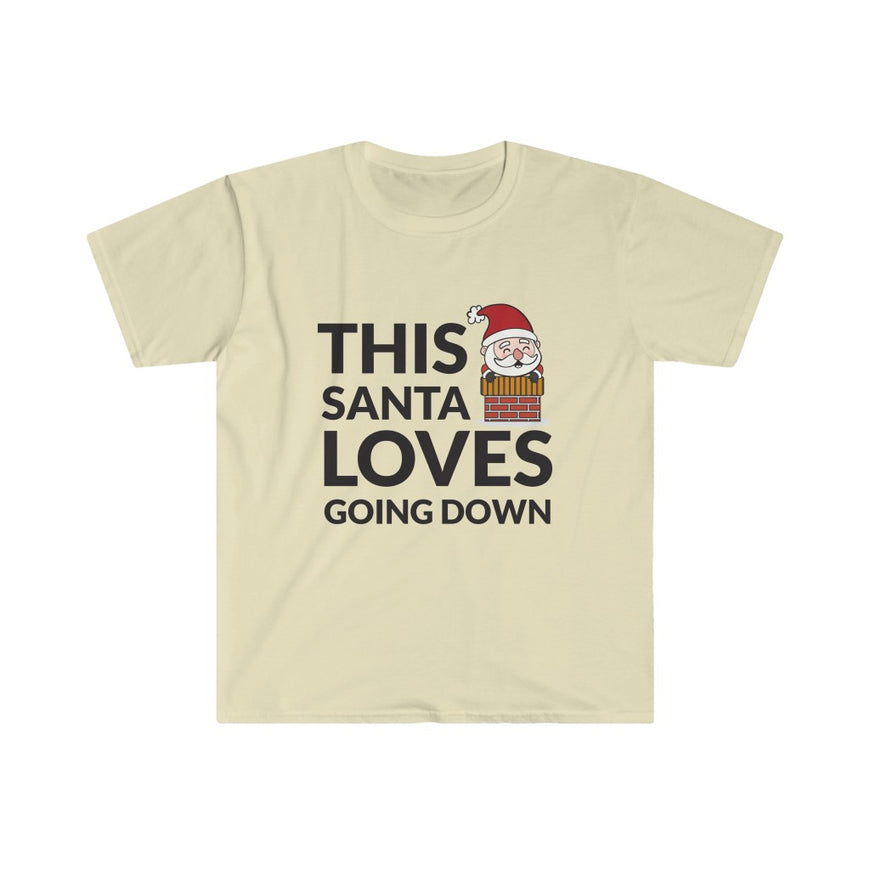 Santa Loves Going Down T-Shirt