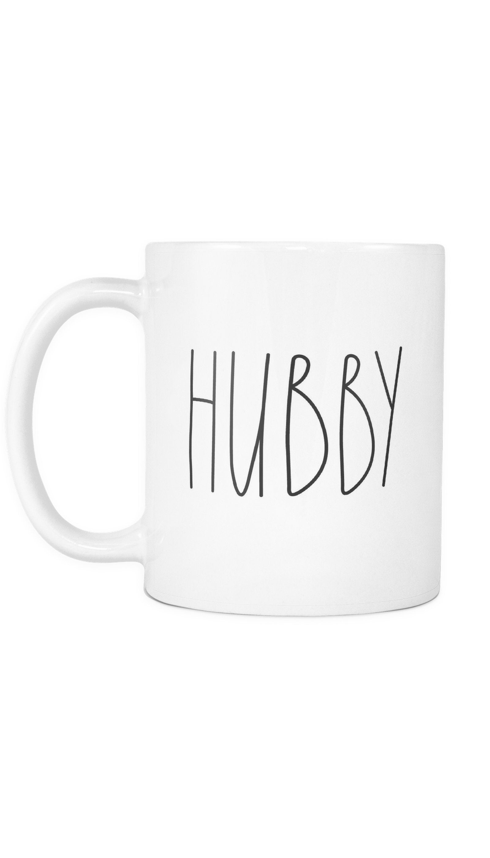 Hubby White Mug | Sarcastic Me