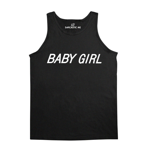 Baby Girl Black Unisex Tank Top | Sarcastic Me