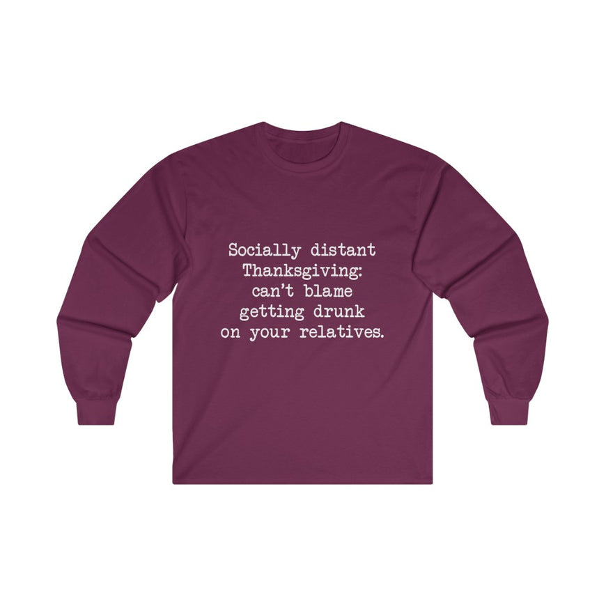Socially Distant Long Sleeve Tee
