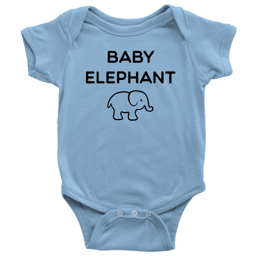 Baby Elephant Infant Onesie