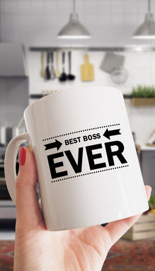 Best Boss Ever Funny Office Coffee Mug