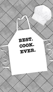 Best Cook Ever Funny Kitchen Apron