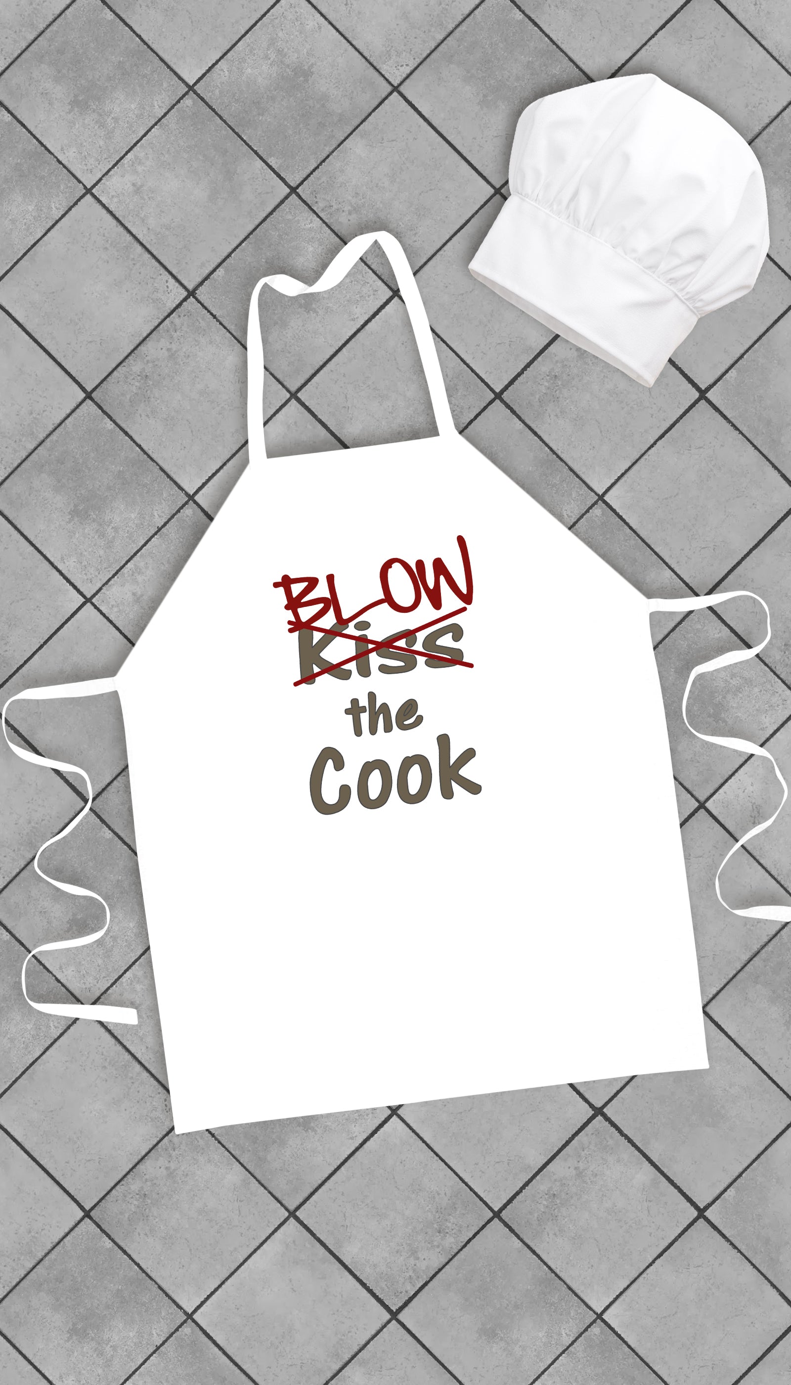 Blow The Cook Funny Kitchen Apron
