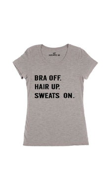 Bra Off. Hair Up Women's T-shirt