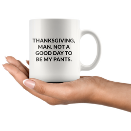 Thanksgiving, Man Coffee Mug