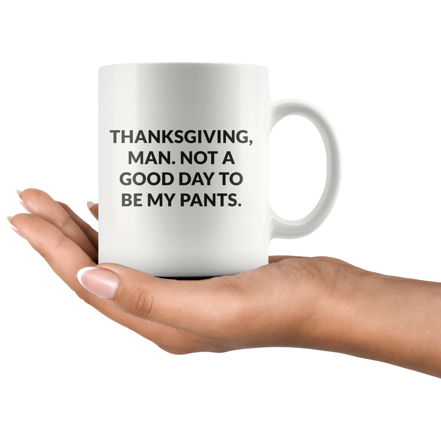 Thanksgiving, Man Coffee Mug