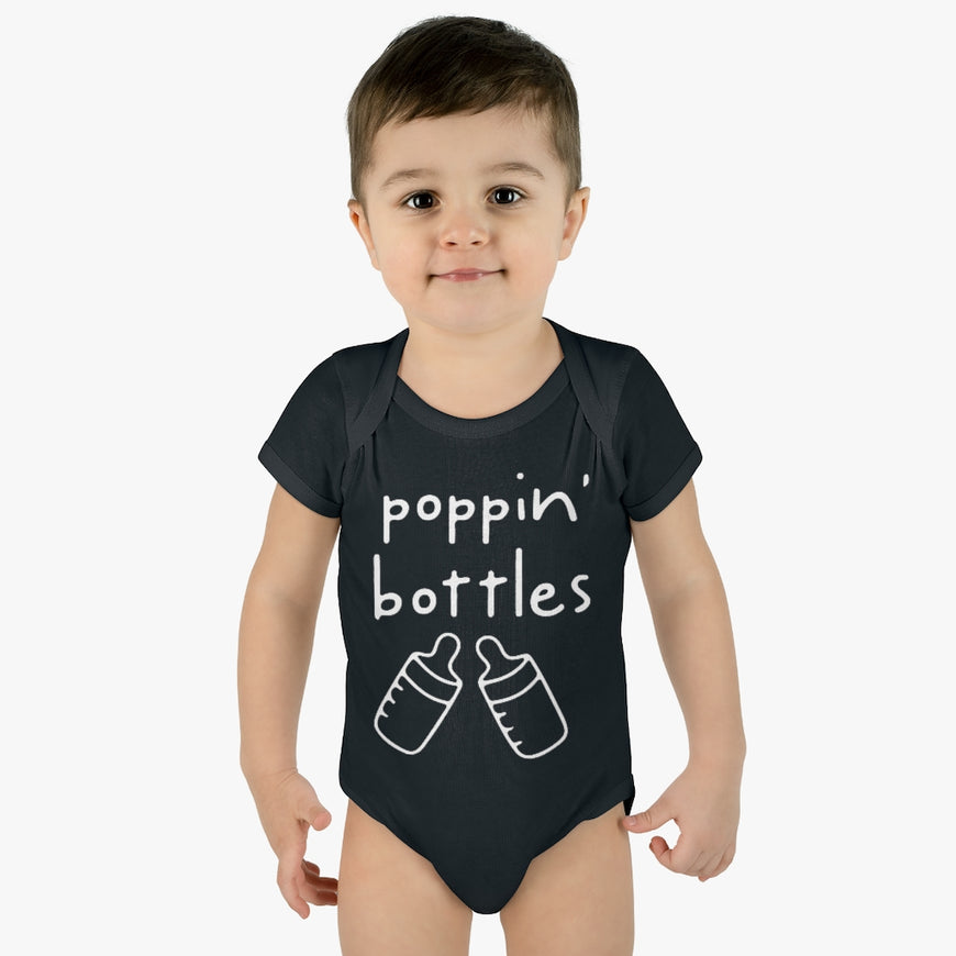 Poppin Bottles Infant Onesie