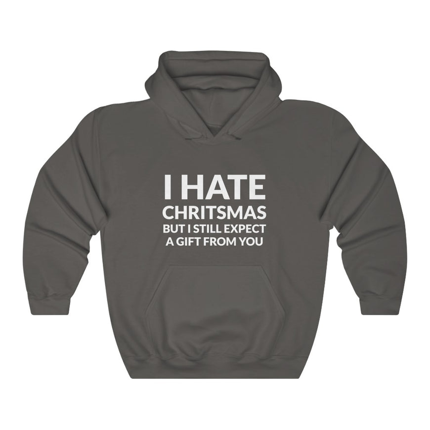 I Hate Christmas Hooded Sweatshirt