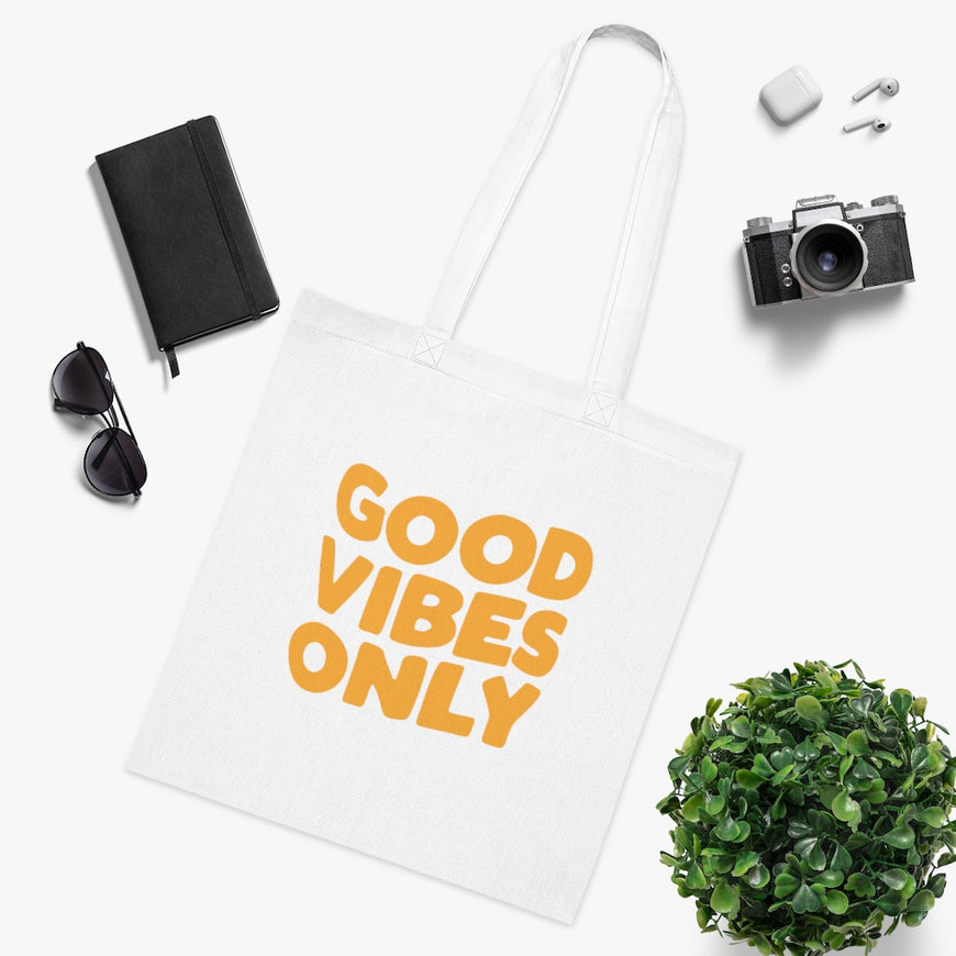 Good Vibes Only Tote Bag