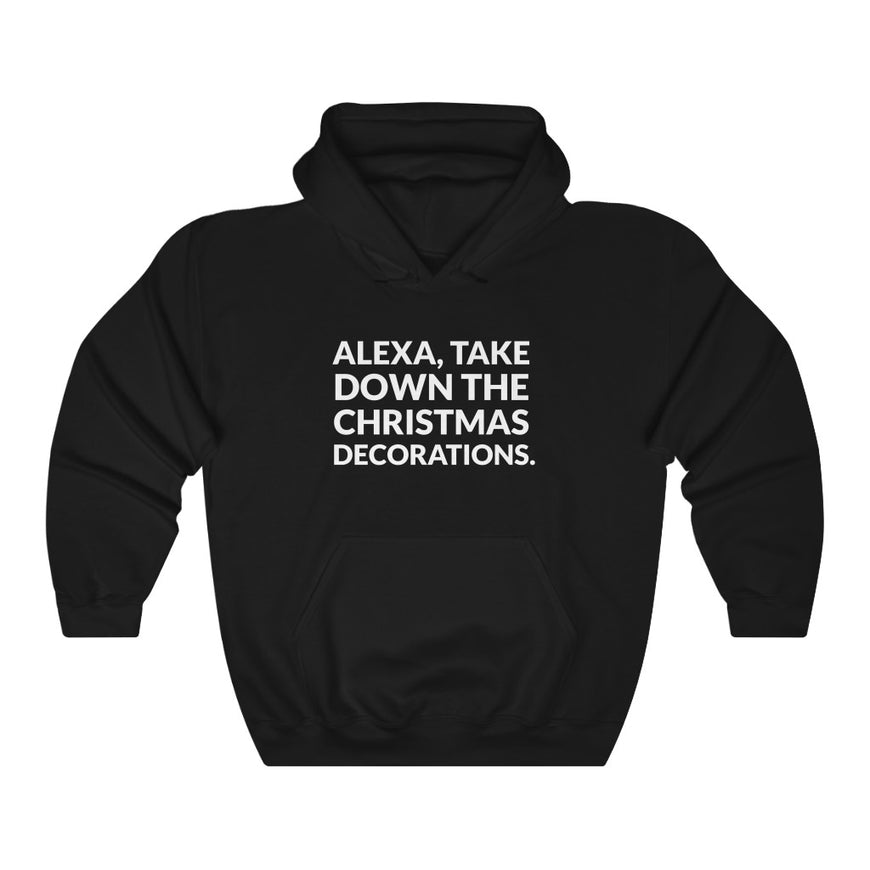 Alexa, The Christmas Decorations Hooded Sweatshirt