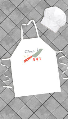 Chop It Like It's Hot Funny Kitchen Apron