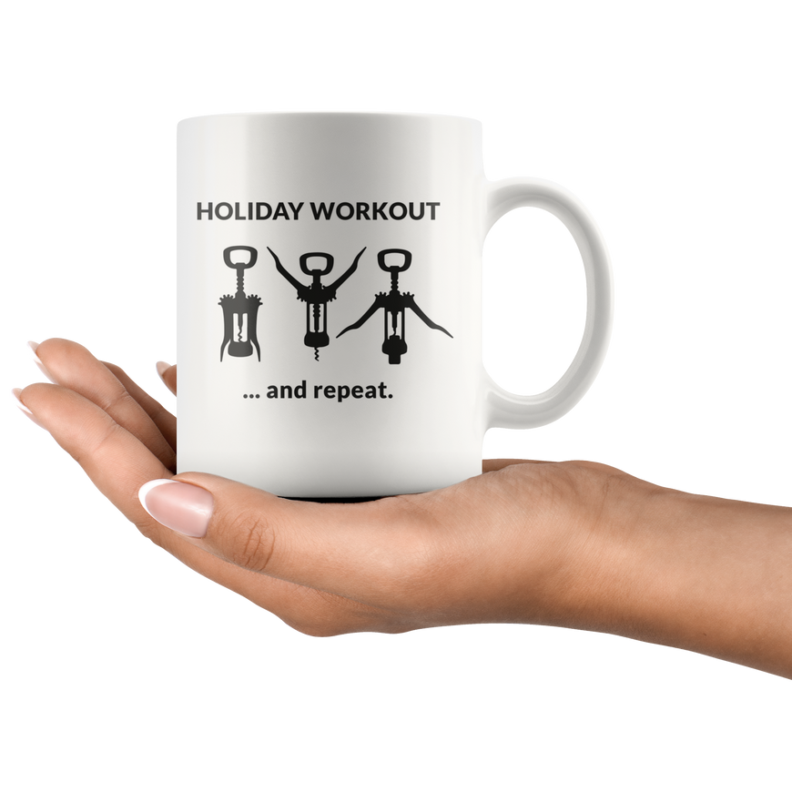 Holiday Workout Coffee Mug
