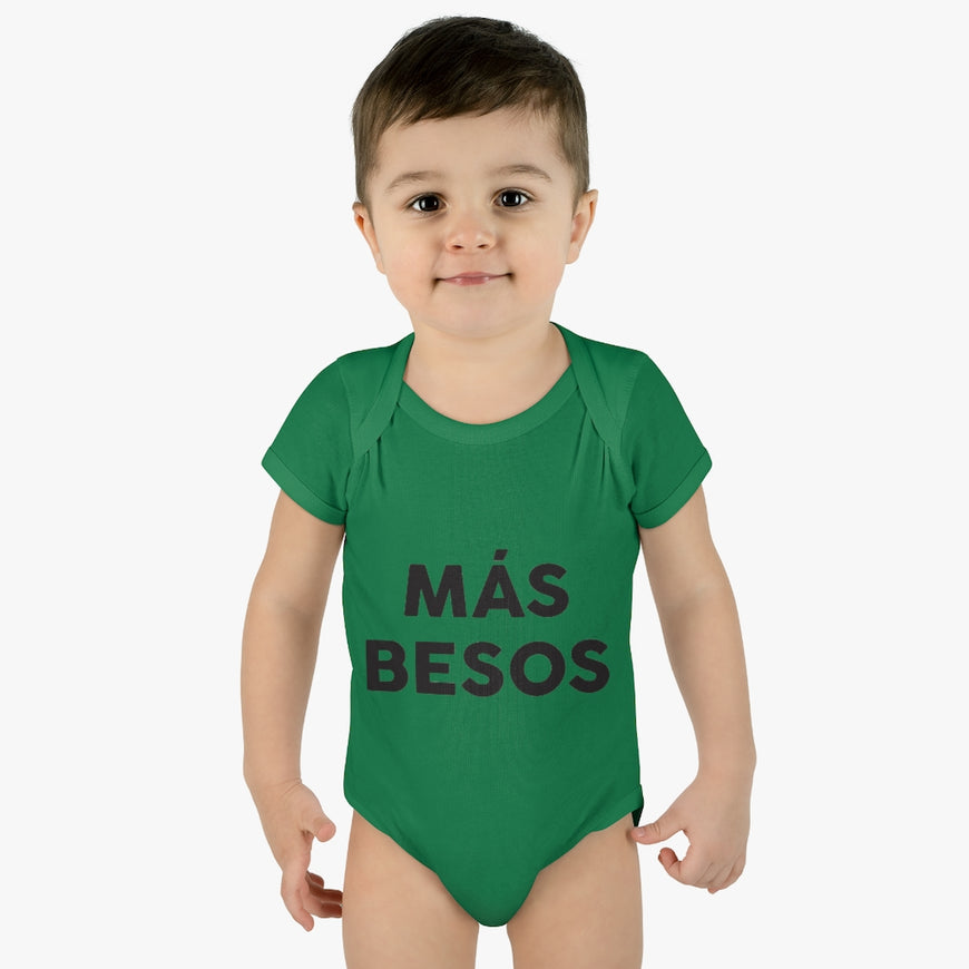 Mas Besos Infant Onesie