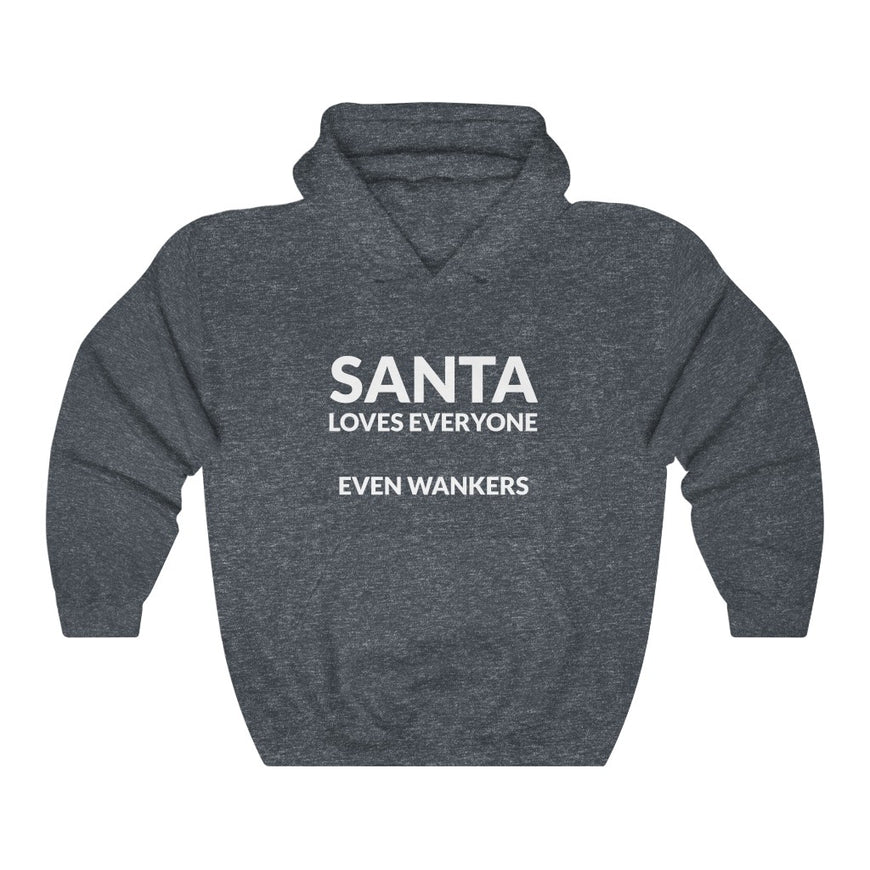Santa Loves Everyone Hooded Sweatshirt
