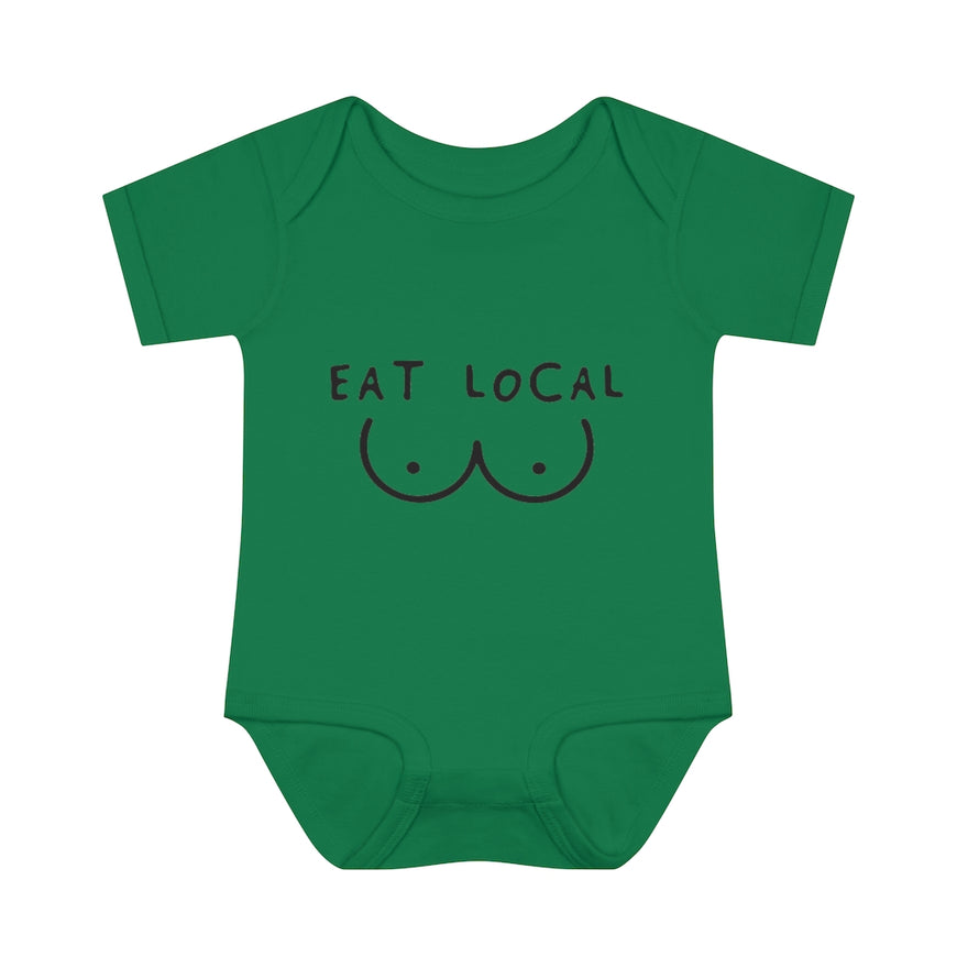 Eat Local Infant Onesie