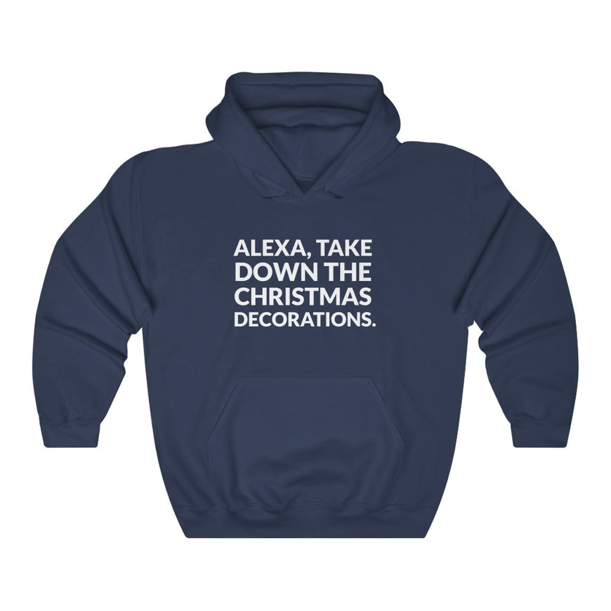 Alexa, The Christmas Decorations Hooded Sweatshirt