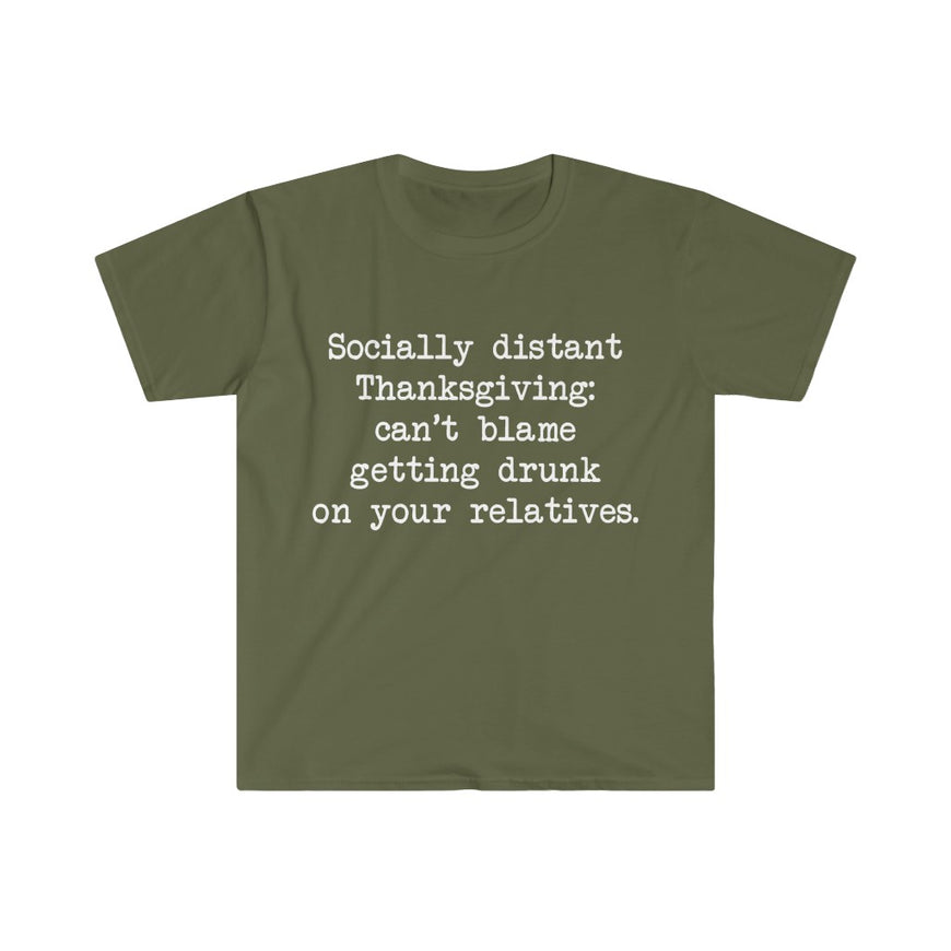 Socially Distant Thanksgiving T-Shirt