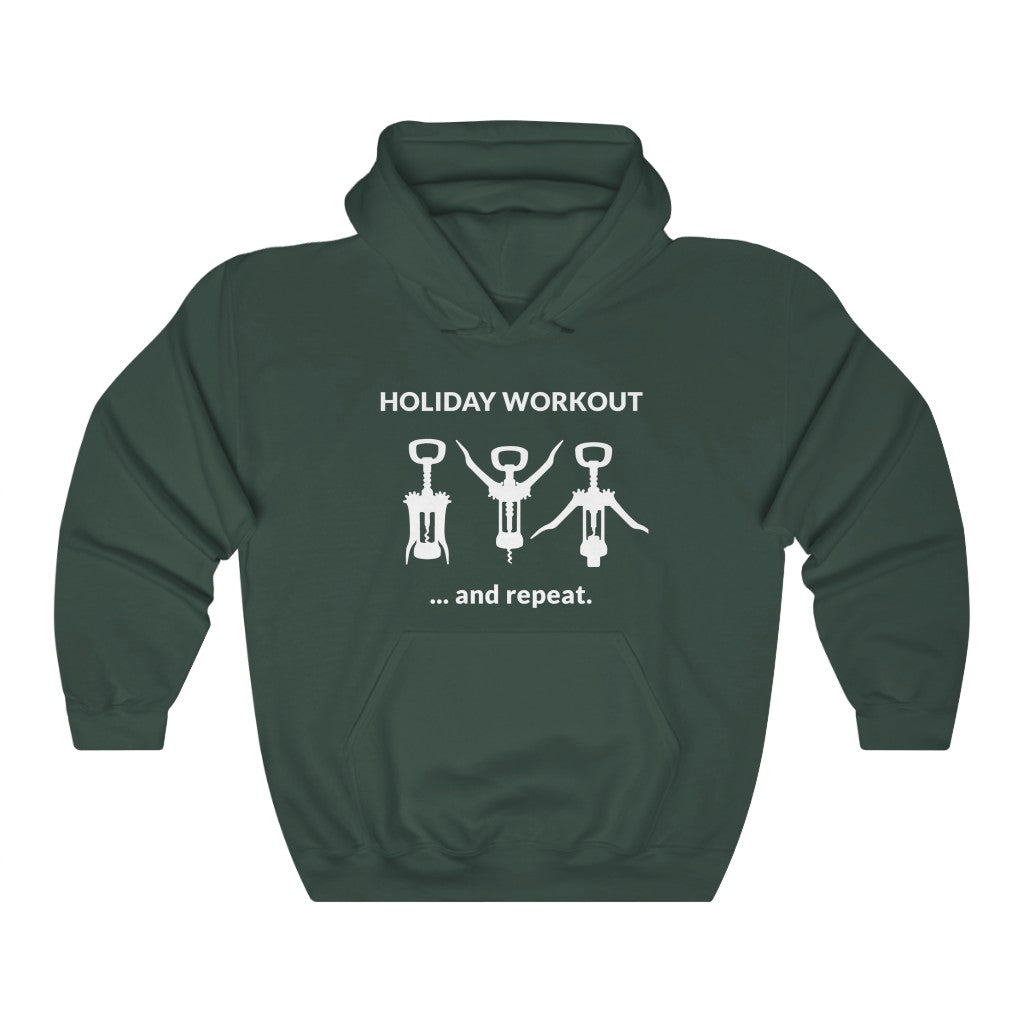 Holiday Workout Hooded Sweatshirt