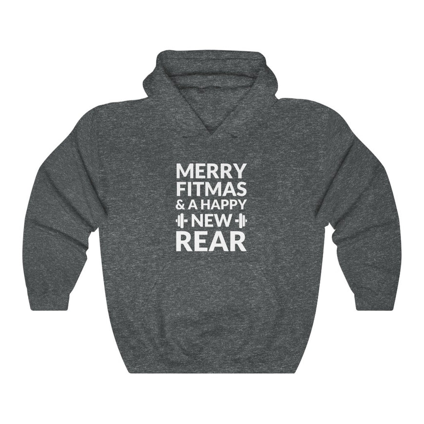 Merry Fitmas Hooded Sweatshirt