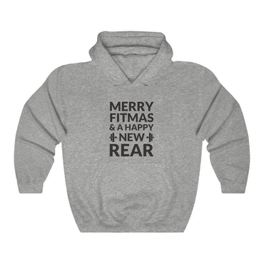 Merry Fitmas Hooded Sweatshirt