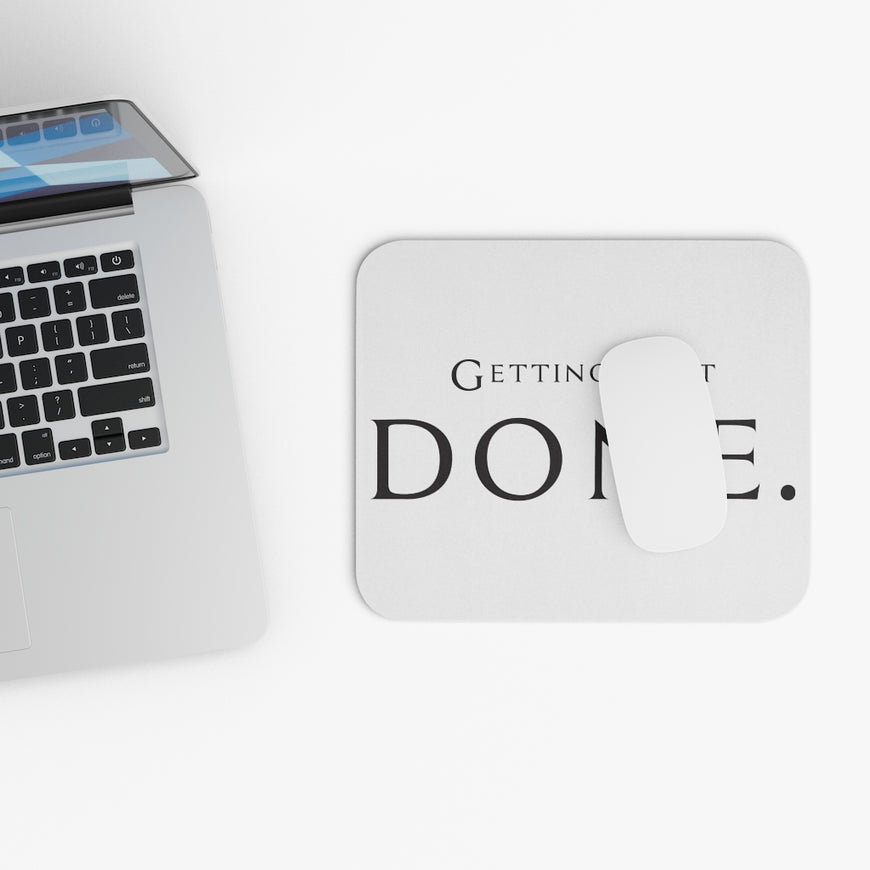 Getting It Done Motivational Mouse Pad