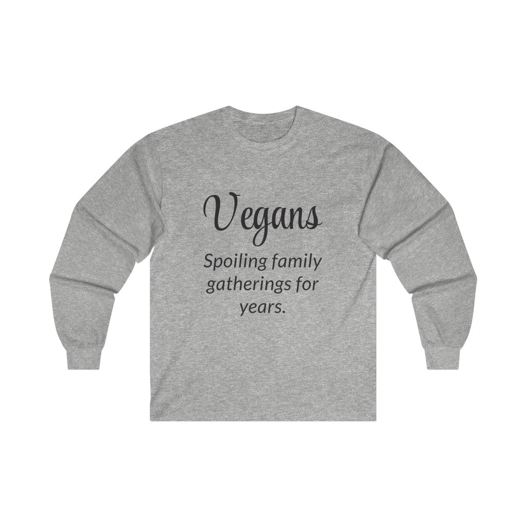 Vegans Long Sleeve Tee