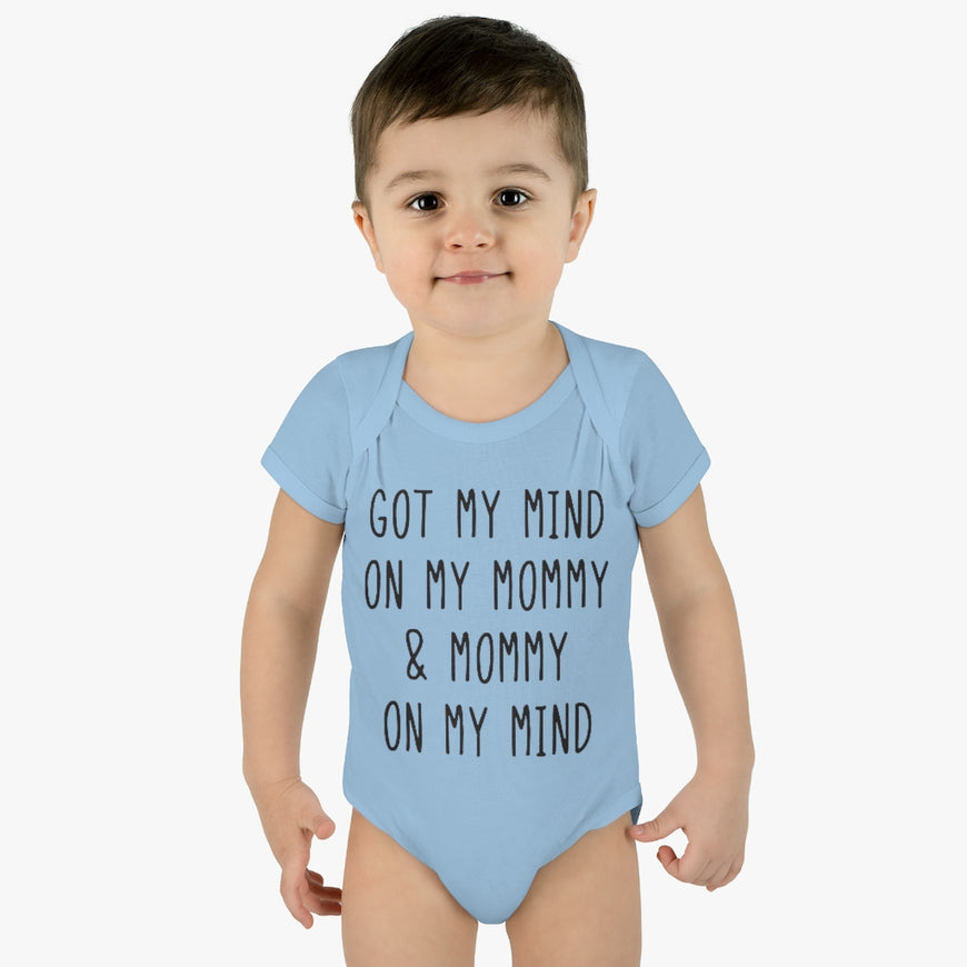 Mommy On My Mind Infant Onesie