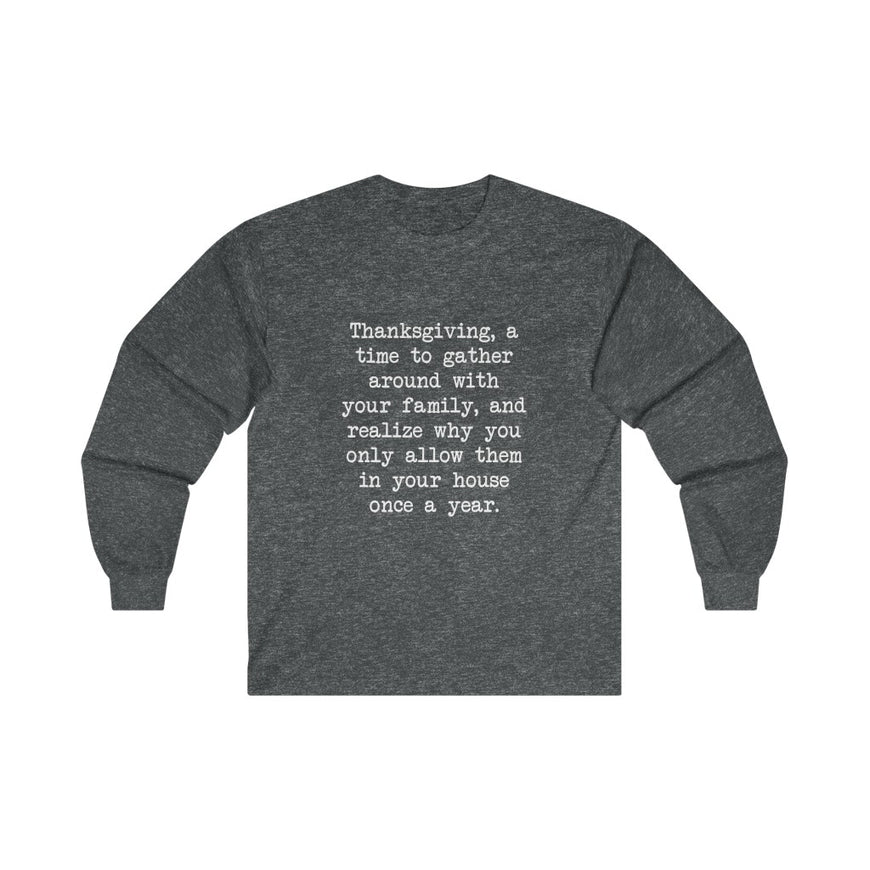 Thanksgiving Gathering Long Sleeve Tee
