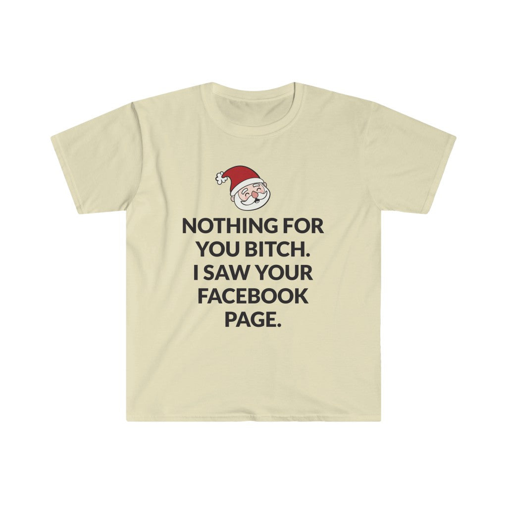 Facebook Says Nothing For You T-Shirt