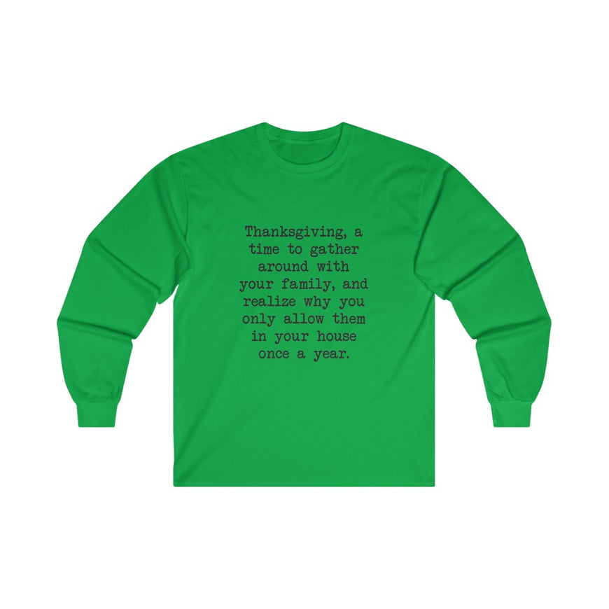 Thanksgiving Gathering Long Sleeve Tee