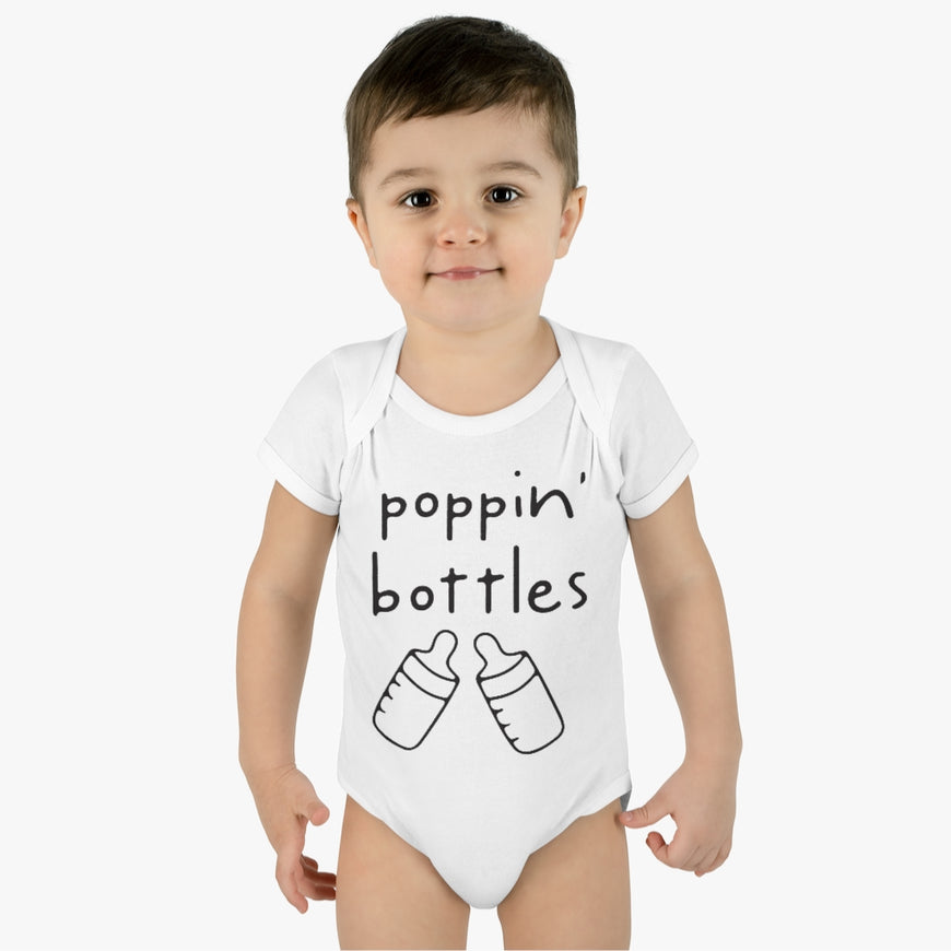 Poppin Bottles Infant Onesie