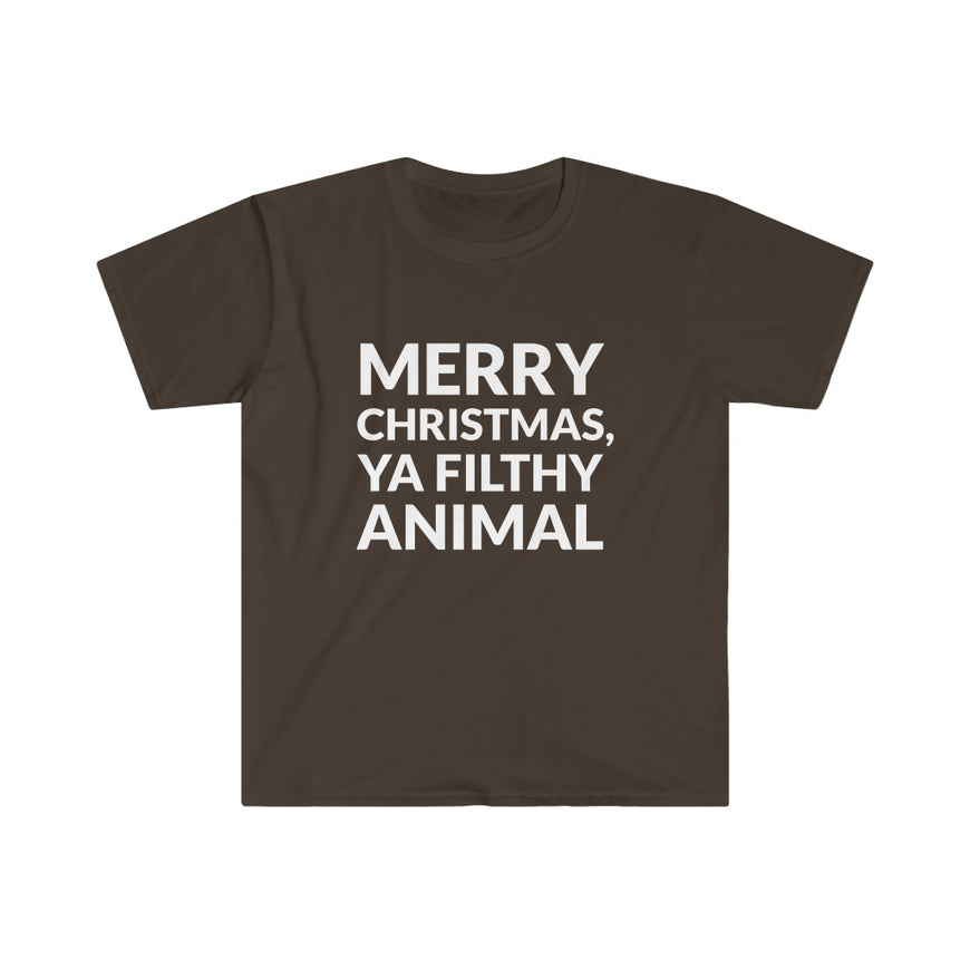 Merry Christmas Ya Filthy Animal T-Shirt