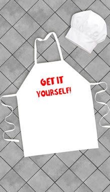 Get It Yourself Funny Kitchen Apron