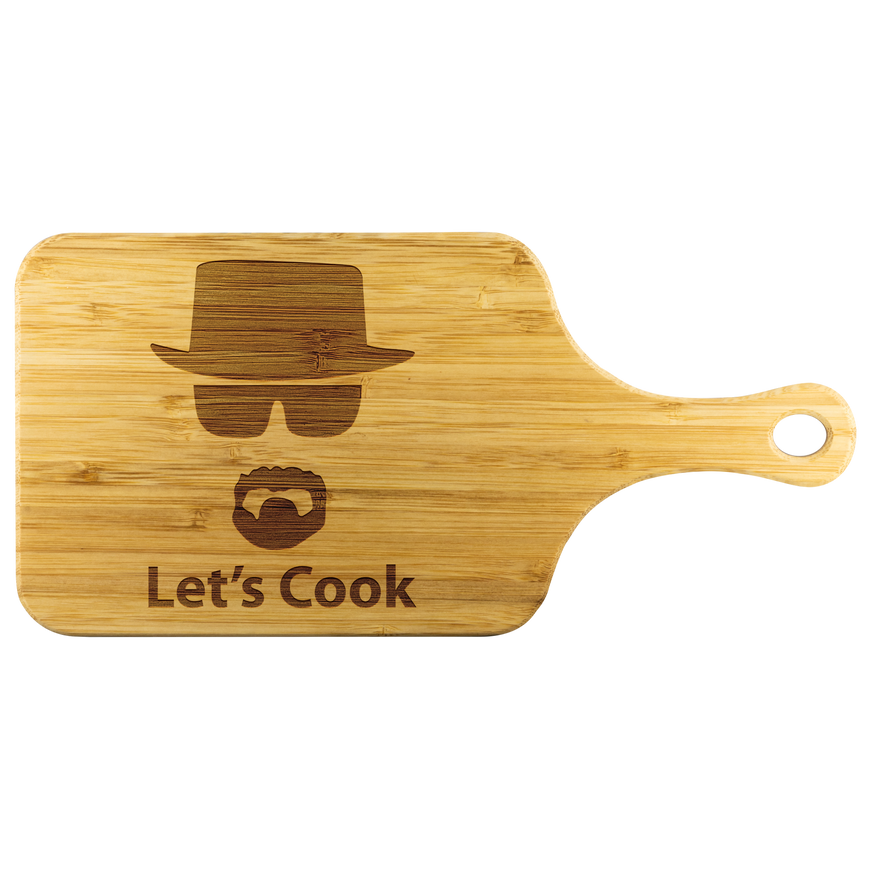 Let's Cook Heisenberg Funny Wood Cutting Board | Sarcastic Me
